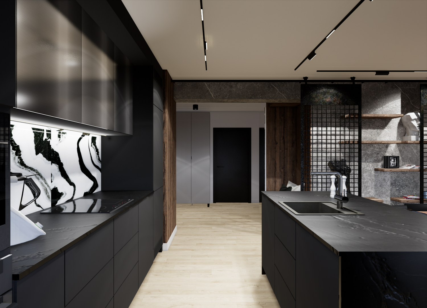 Loft style apartment in Poland-4