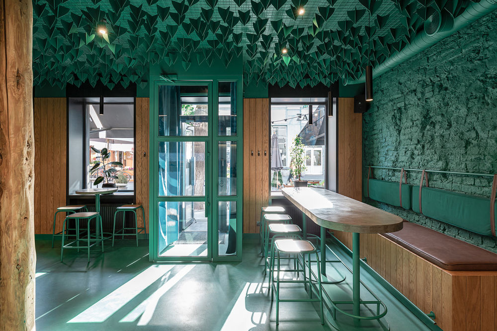 乌克兰 Sharikava 咖啡店丨乌克兰日托米尔丨Bezmirno Architects-12