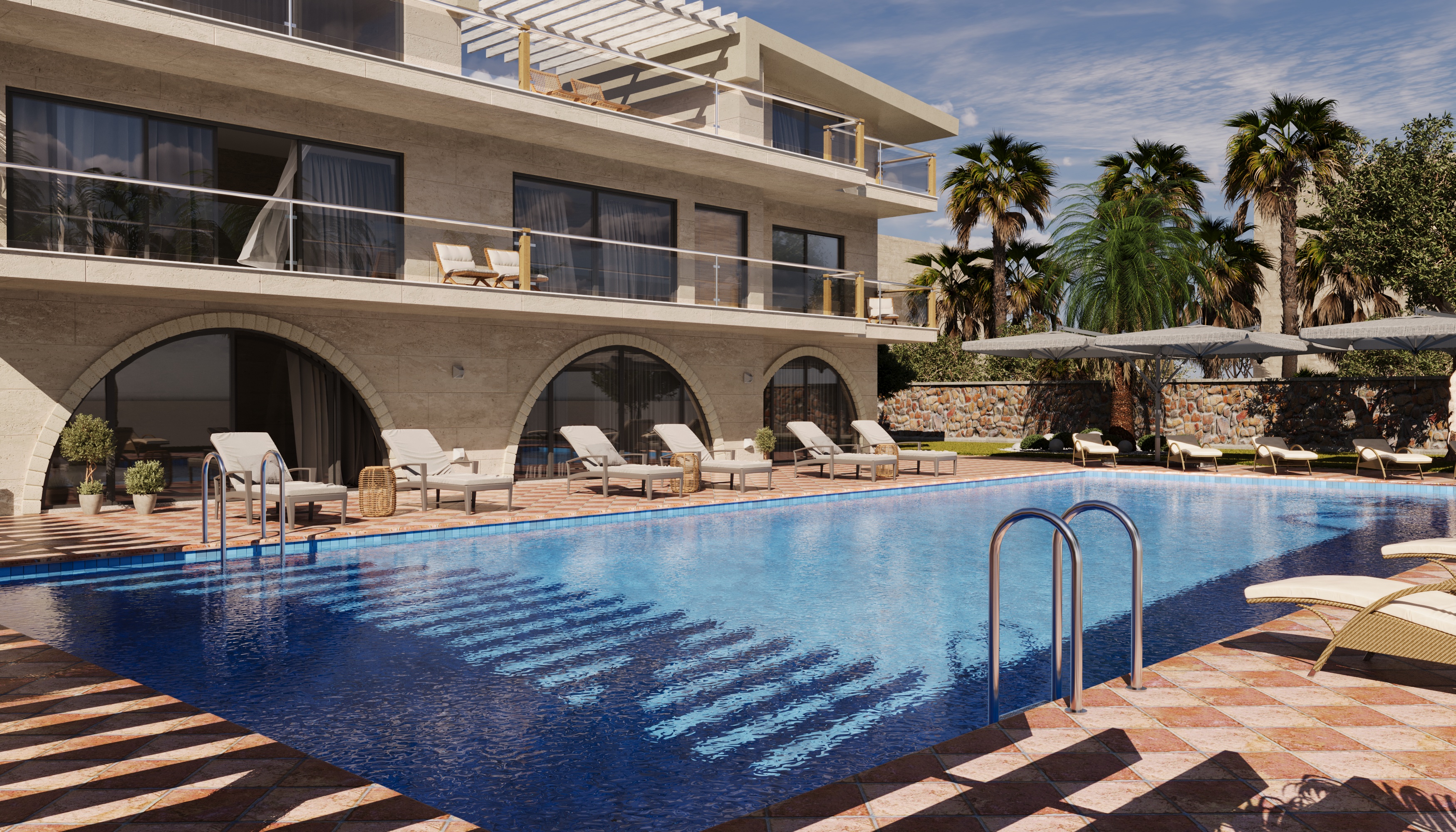 海滩酒店,水疗酒店外部丨tetiana_visual_3d-0