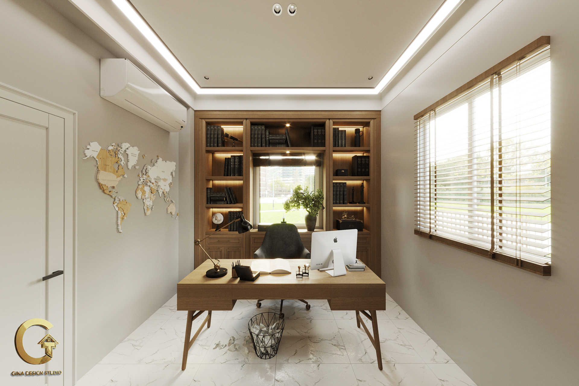 居家办公空间设计-6