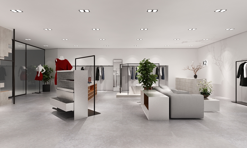 K2 高级女装设计店的砖墙艺术-12