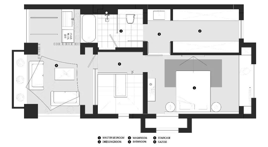 包豪斯极简主义,双宝设计打造 300㎡白色空间-82