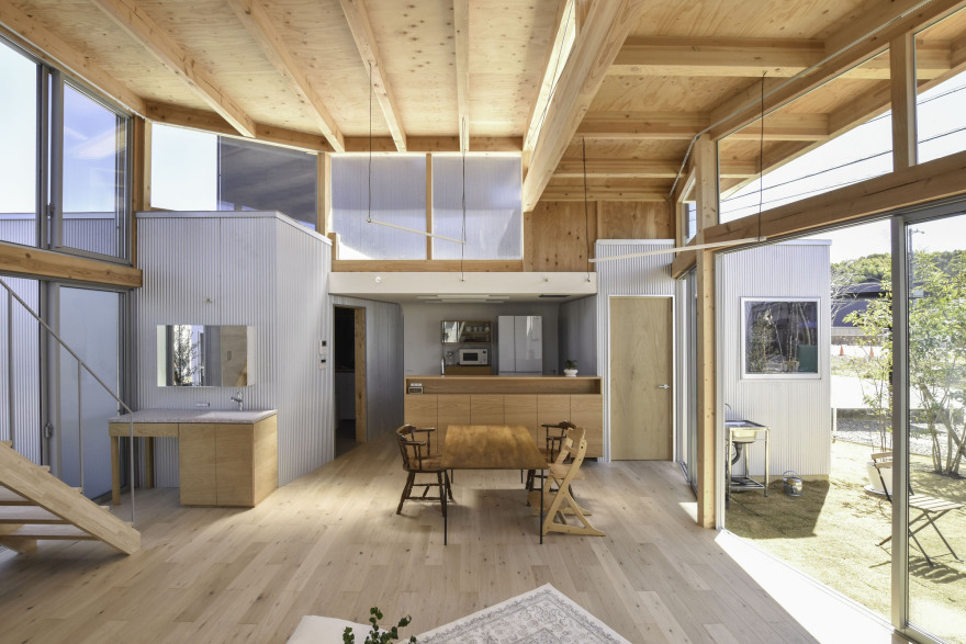 梅之木的房子丨日本丨Hidekazu Kishi Architects-11