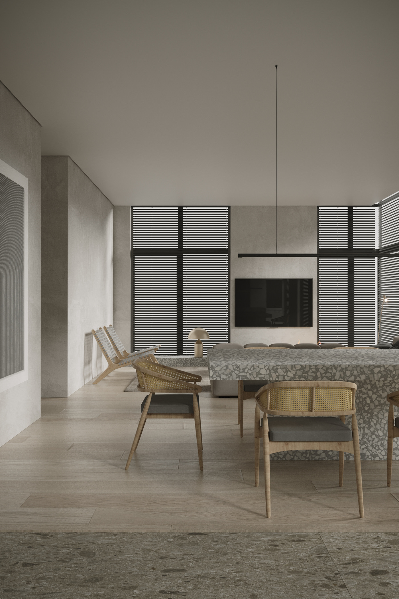 极简中性风公寓设计 干净利落！-16