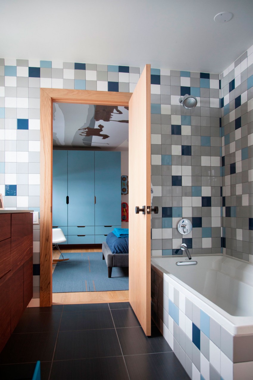 现代时尚两层半住宅-27