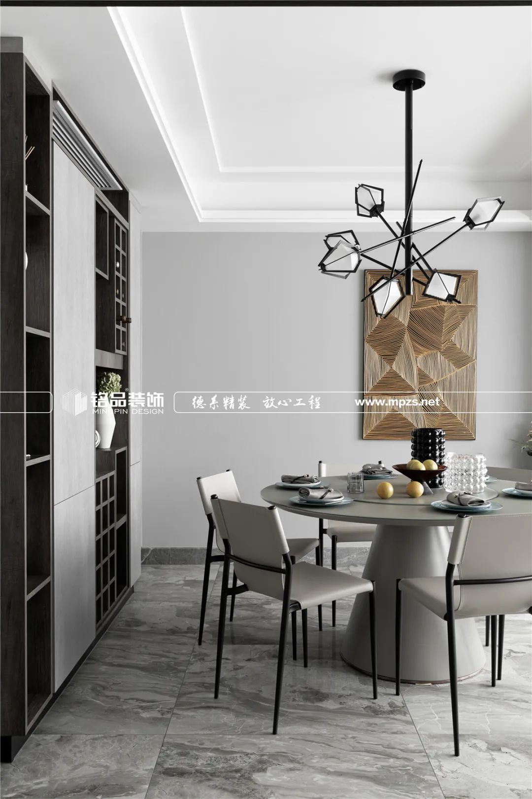 钱塘江畔 450㎡现代港式高端跃层，创意设计打造舒适生活空间-43