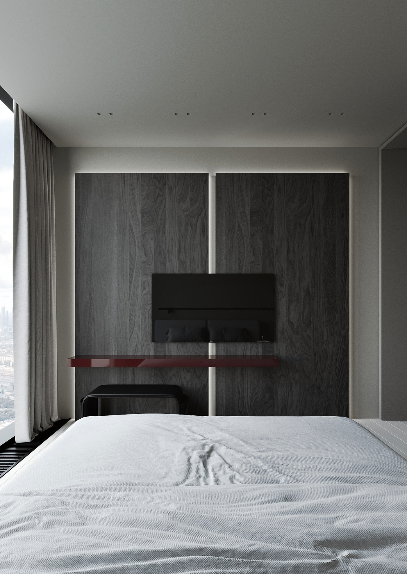 110平 现代简约 空间设计！-14