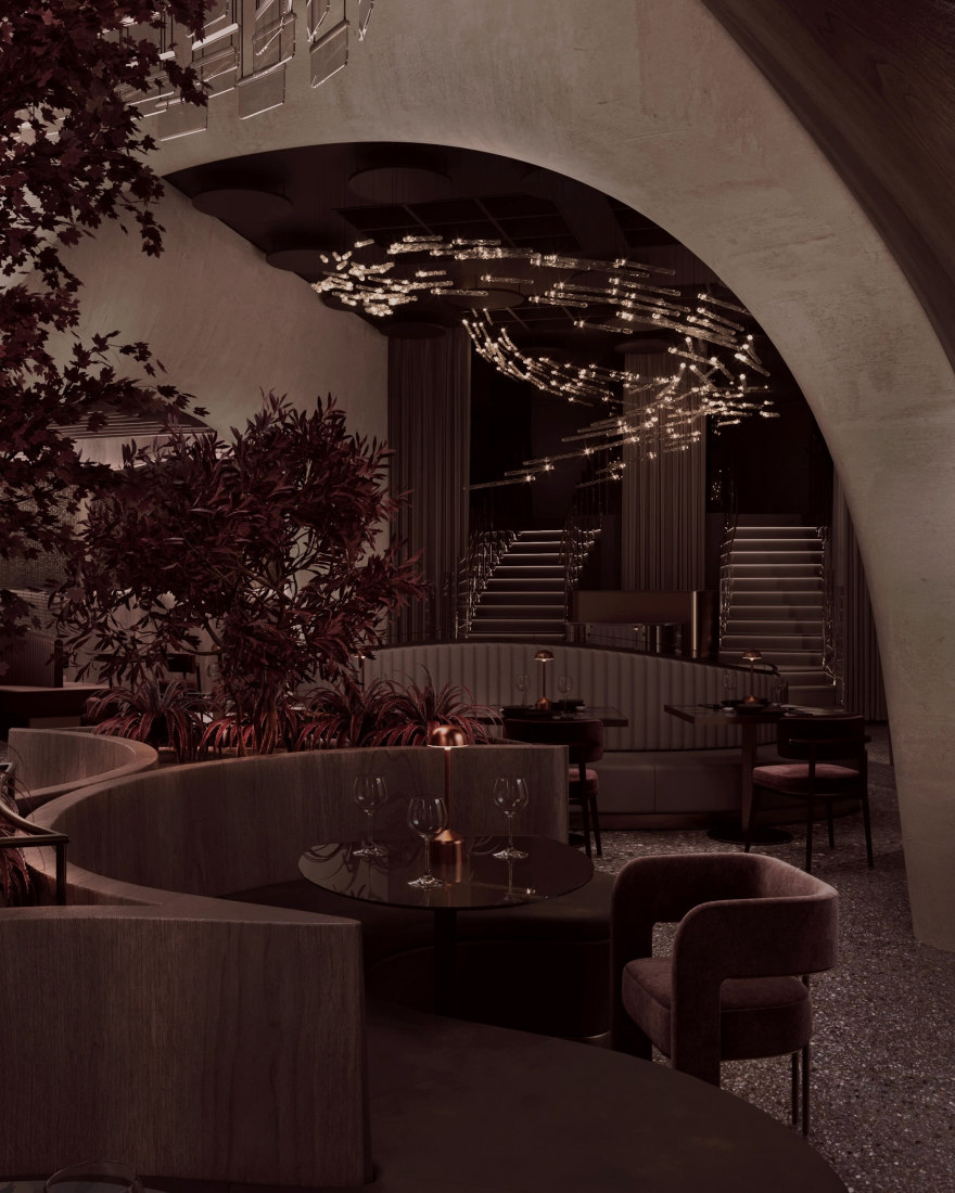 米兰多莫寿司店丨室内设计师Ashley Gadeova,Naos建筑公司-40