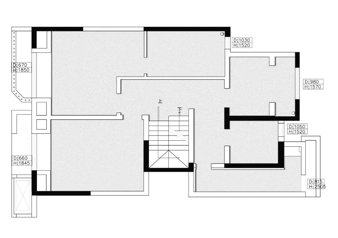 龙湖天钜上叠现代美式别墅丨青马别墅空间设计-35