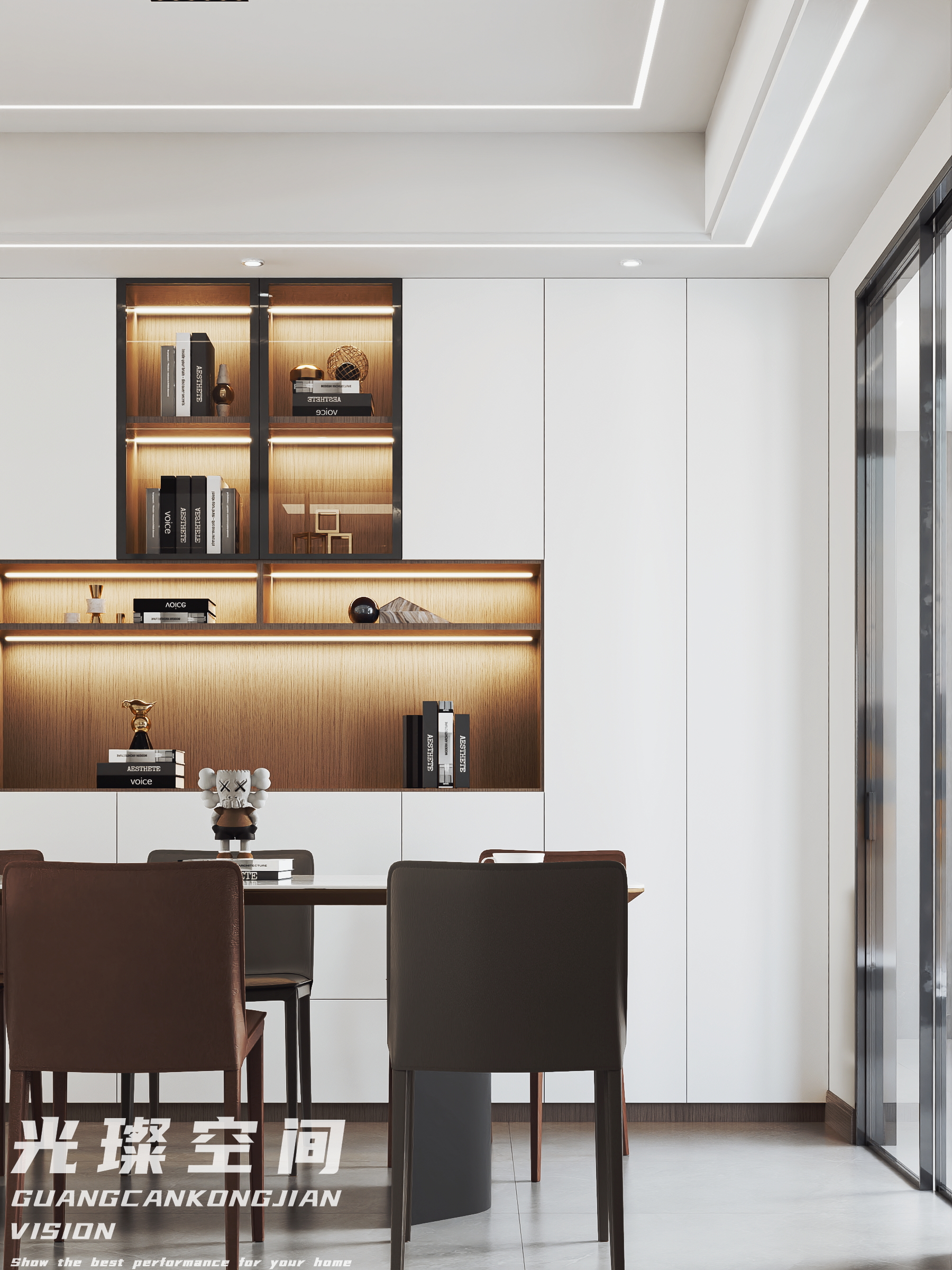 光璨空间 · 现代轻奢客餐厅-6