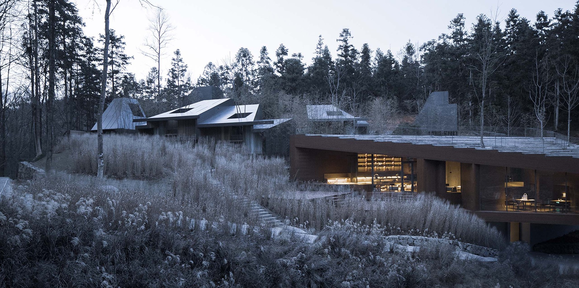 FUNGZEN森林疗养度假村酒店项目丨中国杭州丨TAOA建筑公司-1