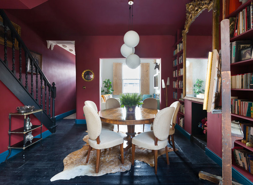 伦敦异彩纷呈的英式复古宅-1