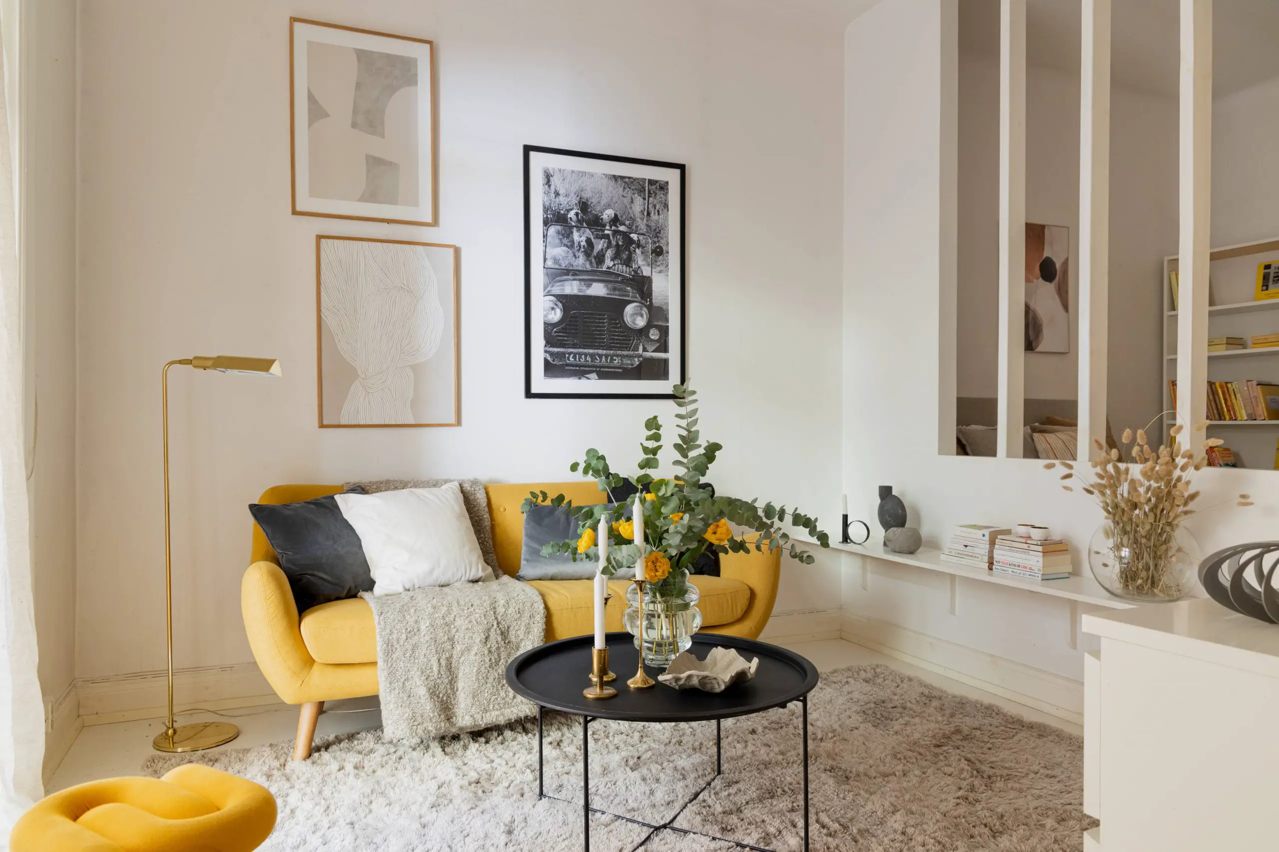 "阳光满满的 41m2 公寓 | 古老建筑中的现代活力"-3