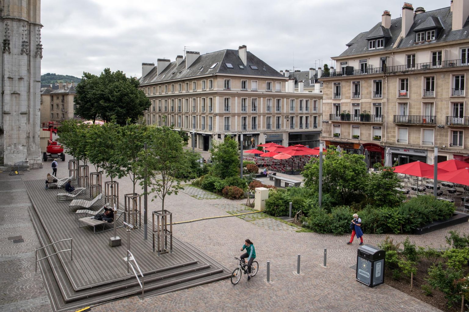 ROUEN  市区公共空间整治（塞纳  大教堂区域）丨法国鲁昂丨Atelier VILLES & PAYSAGES等-24