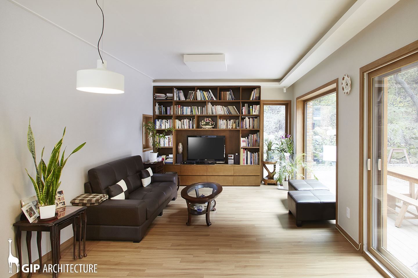 位于山腰的红砖住宅设计丨韩国GIP建筑事务所-30