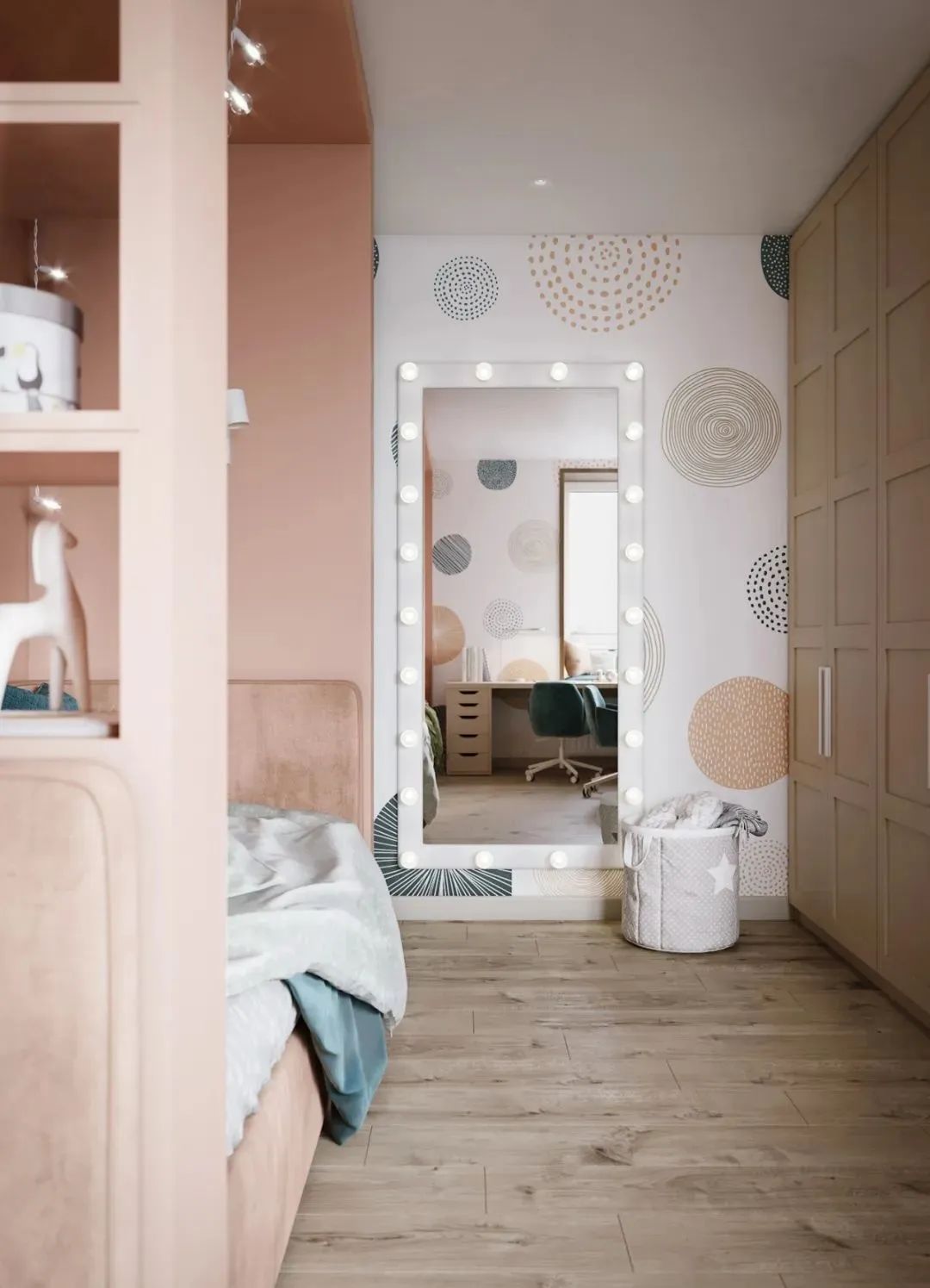 98㎡亲子宅 | 童趣游乐场与自然舒适空间的完美融合-34