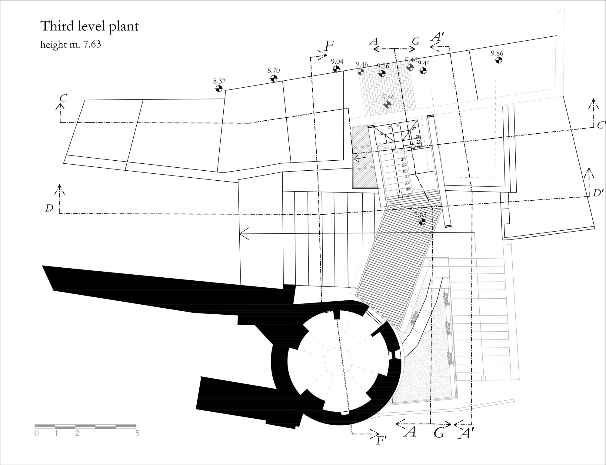 加贝拉门丨意大利丨Rocco Valentini Architecture-55