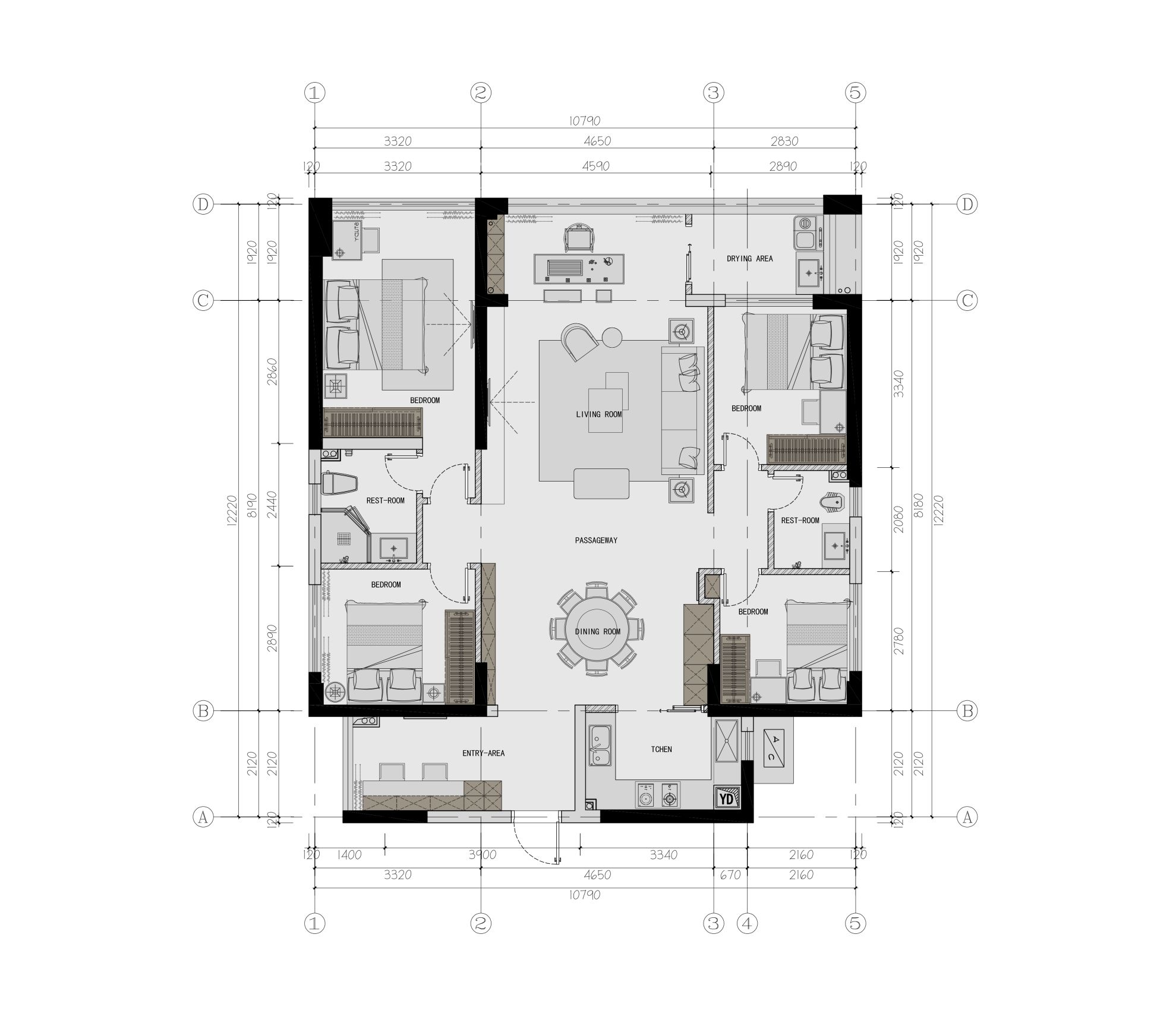 家装设计案例丨现代风格丨中国揭阳-13