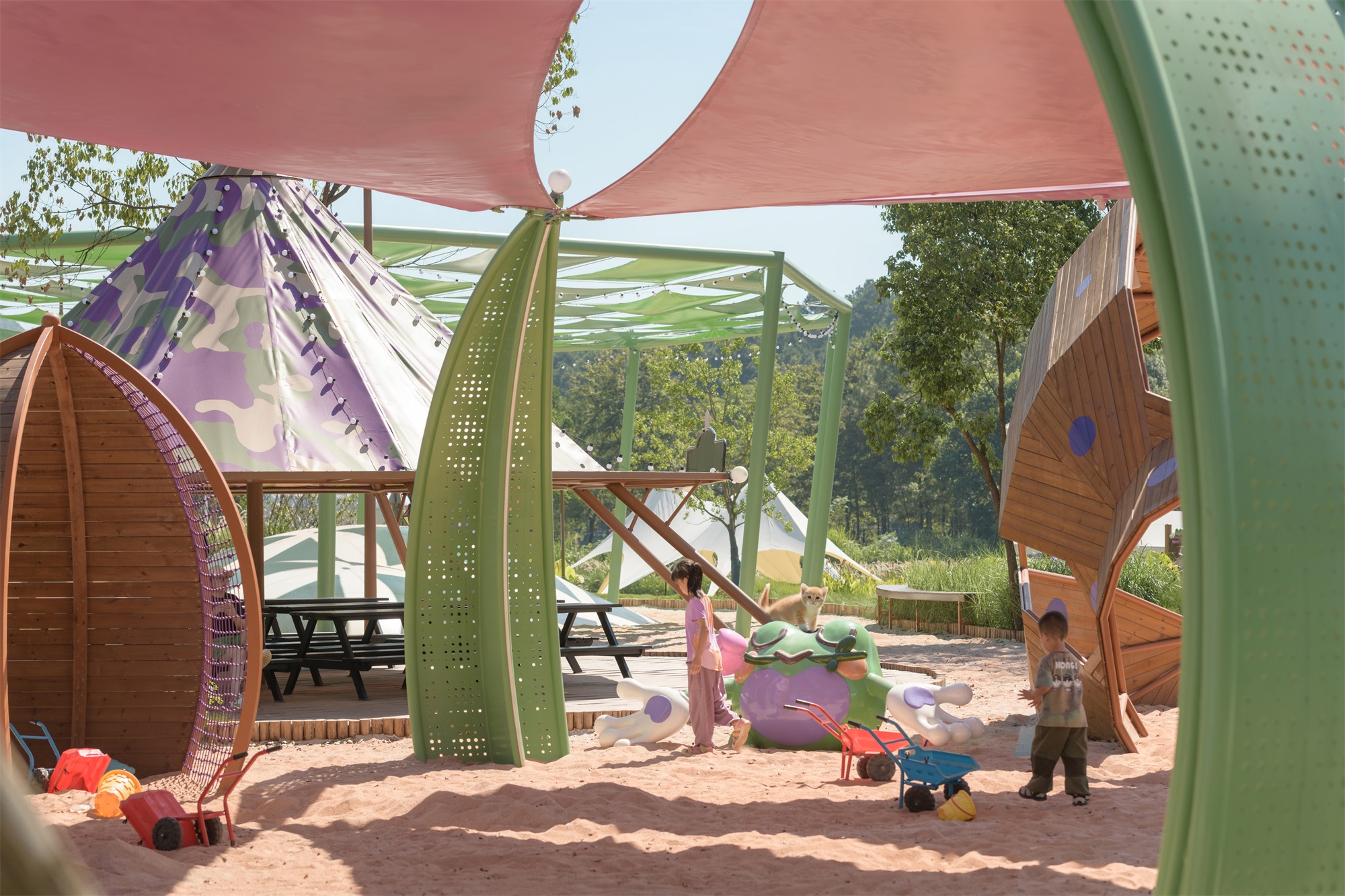 树蛙哇哦乐园丨中国新余丨深圳市派澜儿童游乐-99