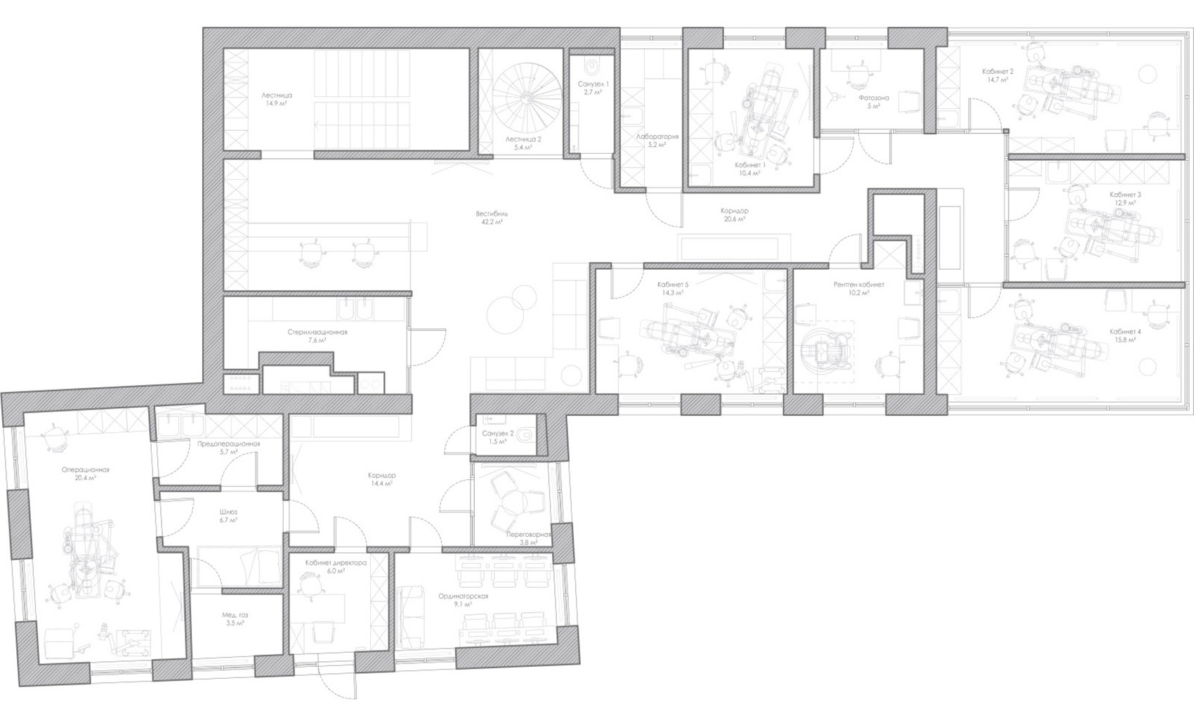 Orthoffice牙科诊所丨俄罗斯丨Sulina Design-29