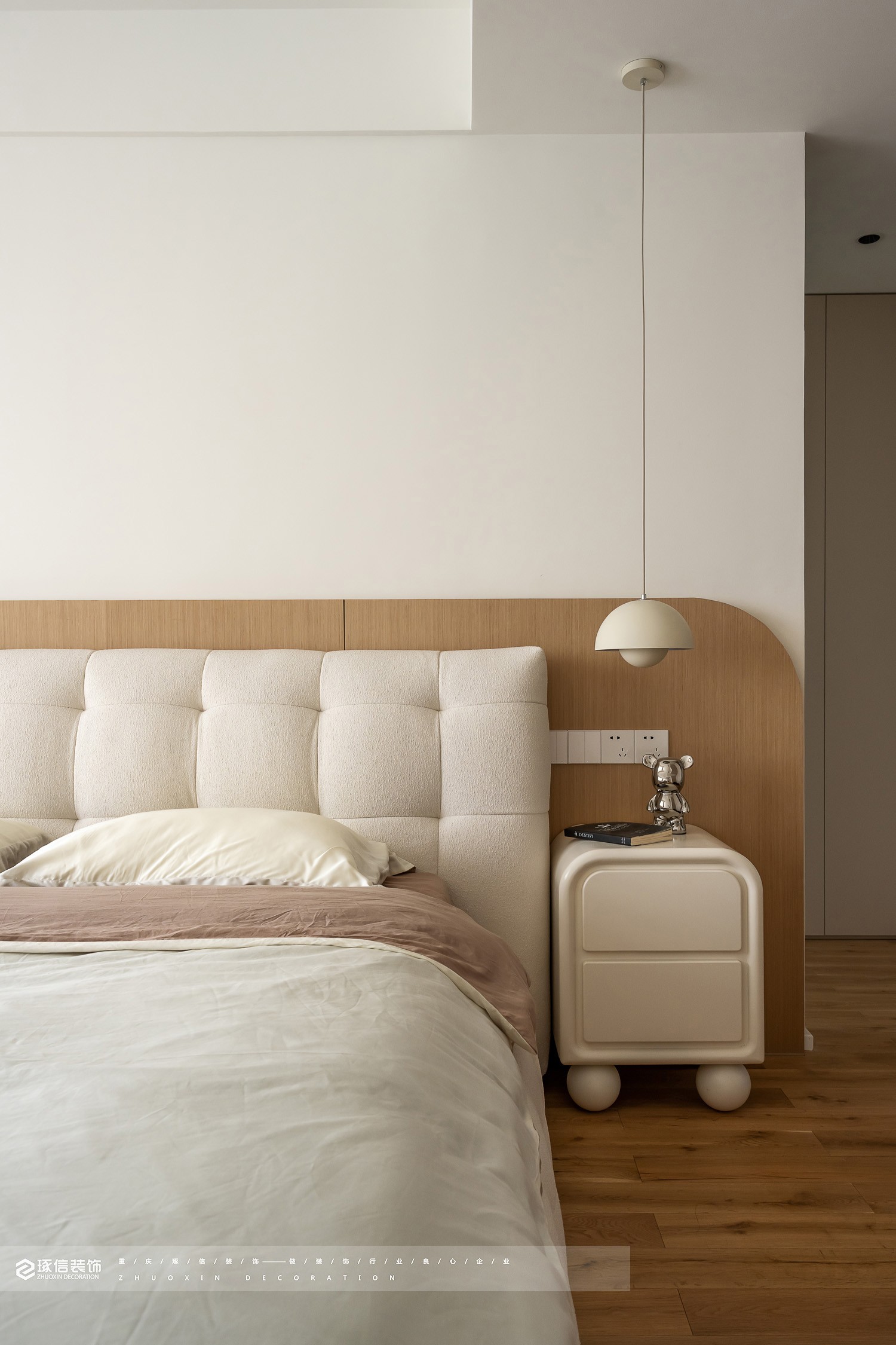 150 平奶油风改善型住房设计丨琢信装饰-18