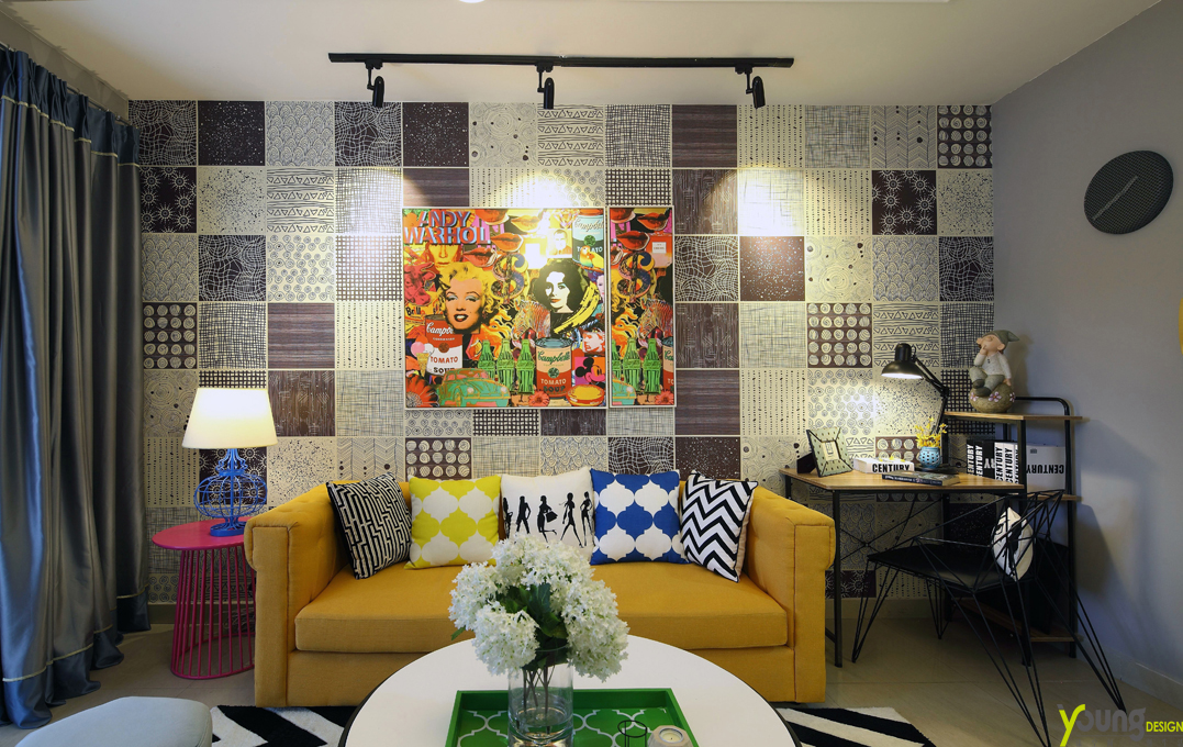 漾设计Young Design｜交换空间—《炫彩波普》-21