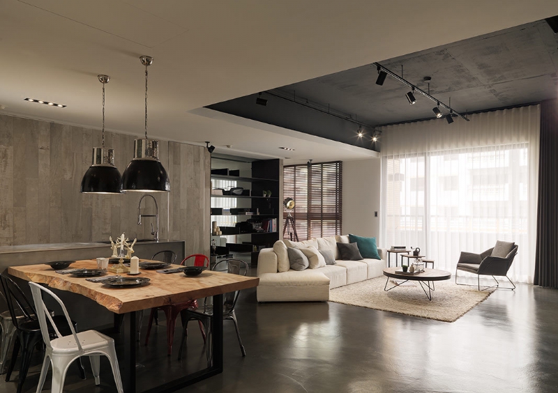 {台北}单身品味居所 精致工业风体现-5