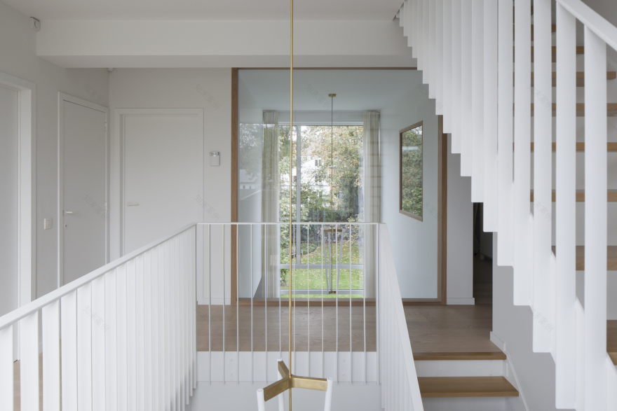 比利时 Kortrijk 住宅改造丨Luchtschip Architectuur-26