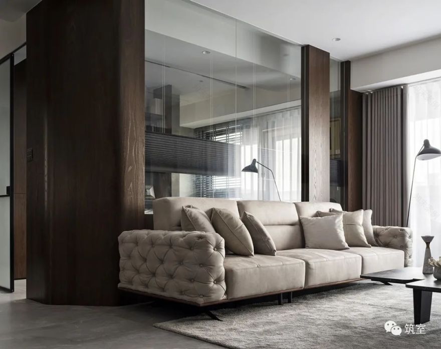 石木交织的自然宅,演绎空间韵律-7