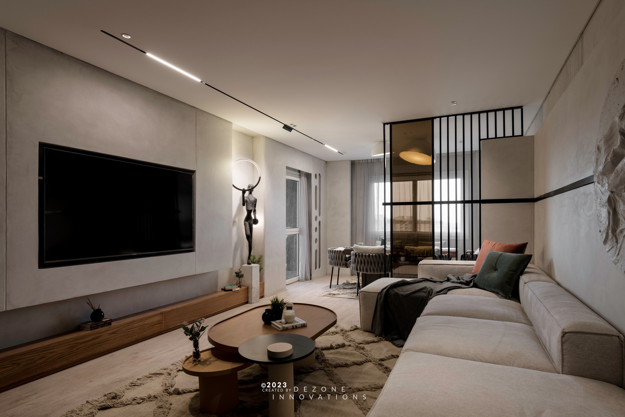 Madinaty 公寓接待处丨Dezone innovations-7