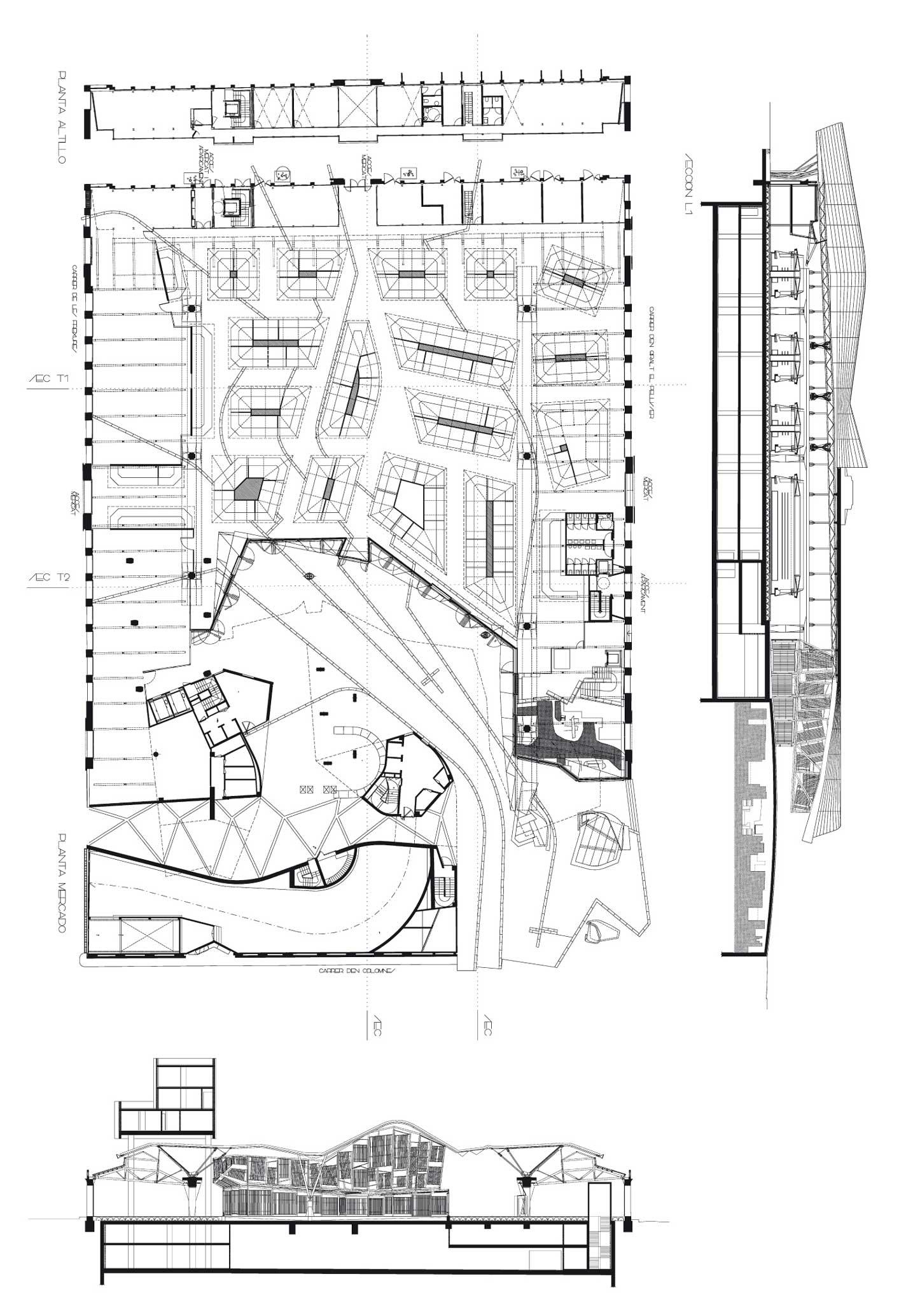 巴塞罗那圣卡塔琳娜市场，旧建筑新生命-14