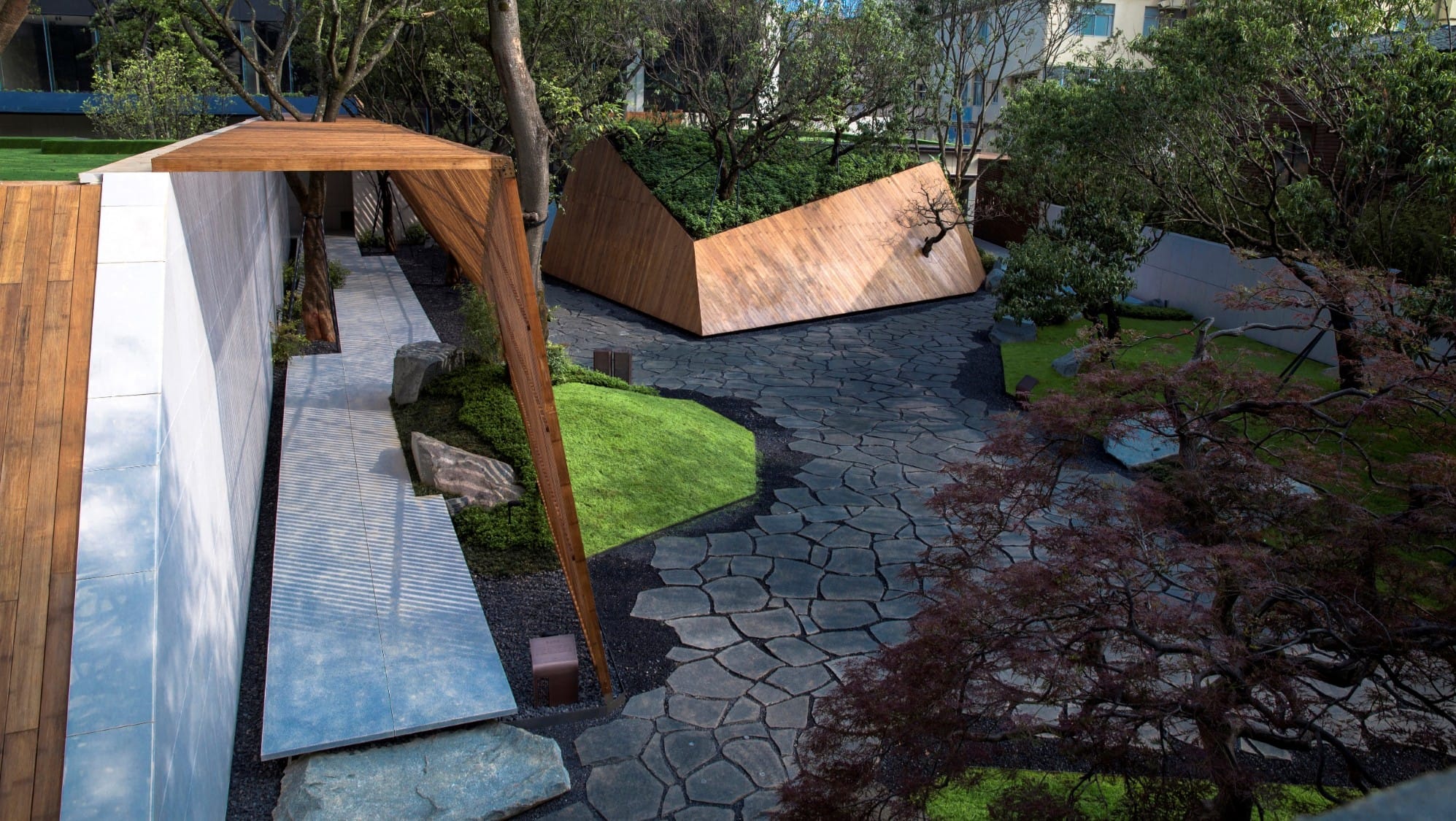 东山丝竹,华夏御府阳光售楼处改造,种地设计-25