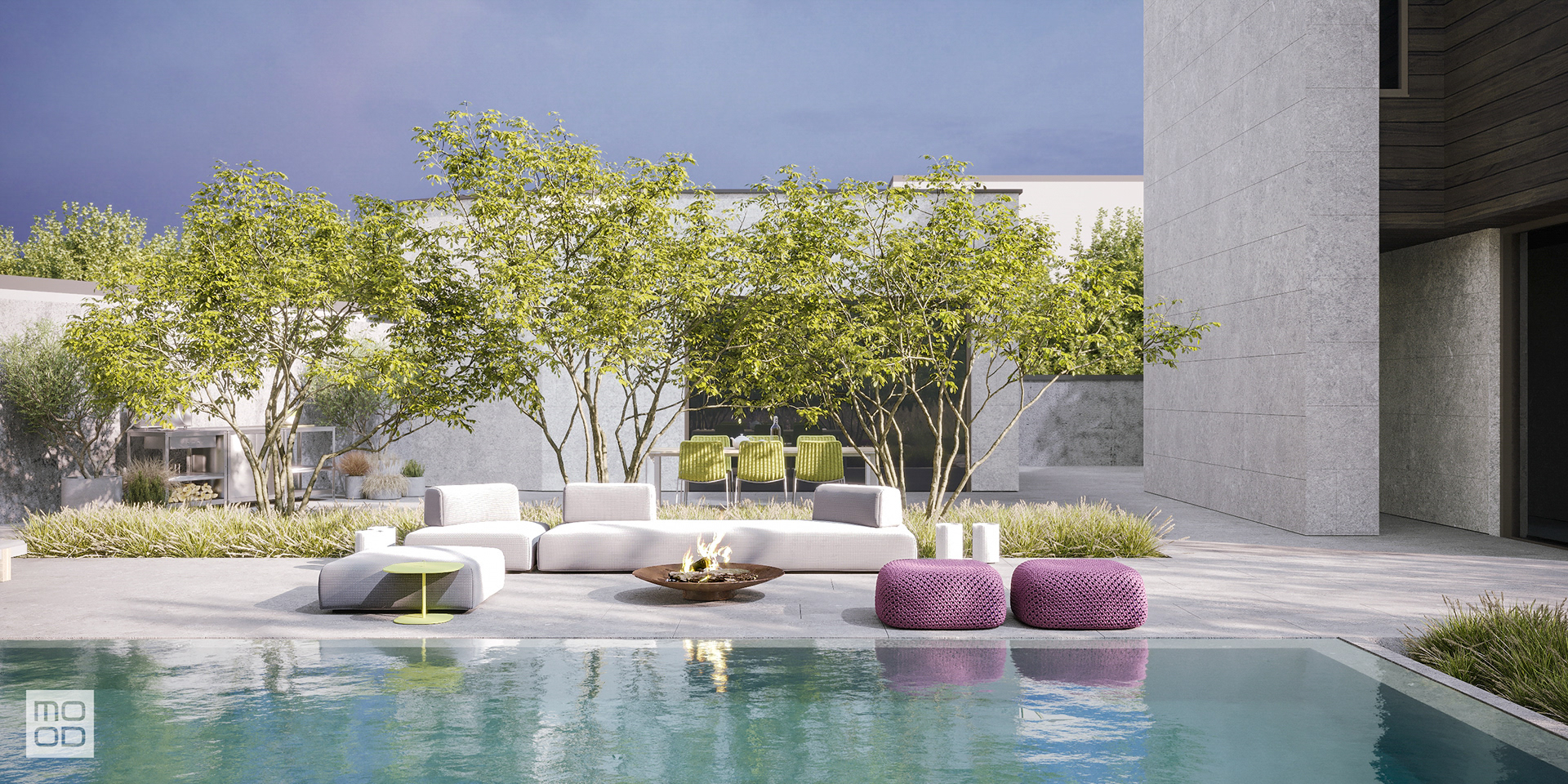 Private garden landscape design-2