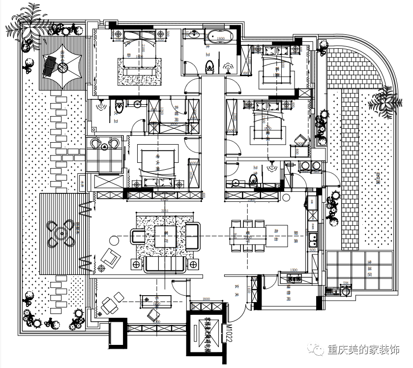 金科天元道 160 平现代洋房 | 都市“世外桃源”的完美诠释-7