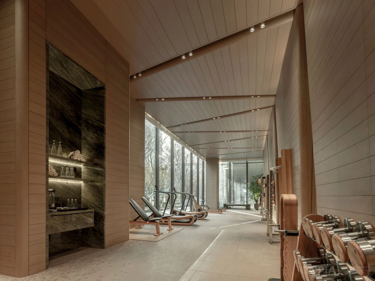 新作 DIA —— 写意山水 · 落日熔金「北京·华润置地 臻澐四季花厅 Urban luxury natural art」丨中国北京丨GAD吴轩-63