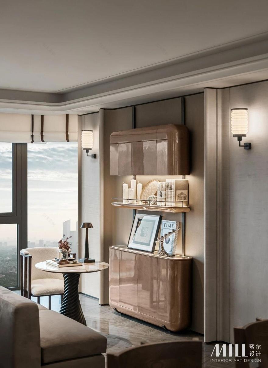 武汉万科·东合中心148m²&124m²样板间丨中国武汉丨深圳市蜜尔室内艺术设计有限公司-53