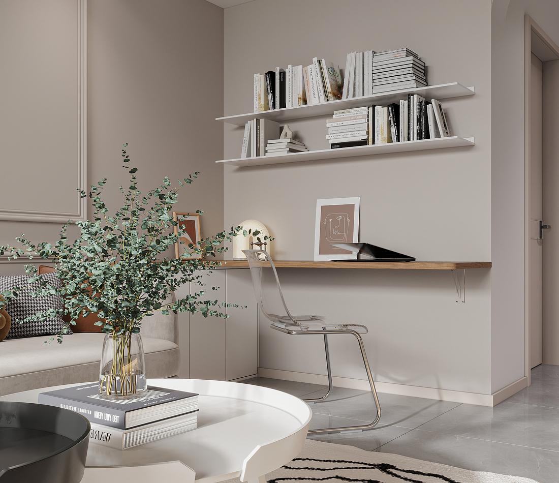 琉璃变奏曲 · 80㎡北欧小宅-4