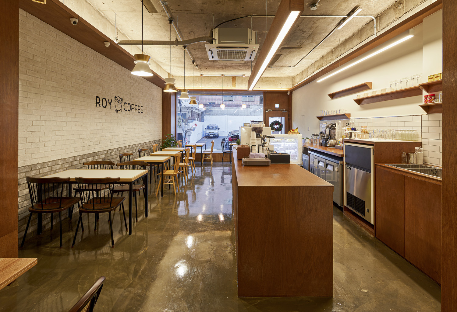 19 坪简约咖啡厅，打造温馨氛围-5