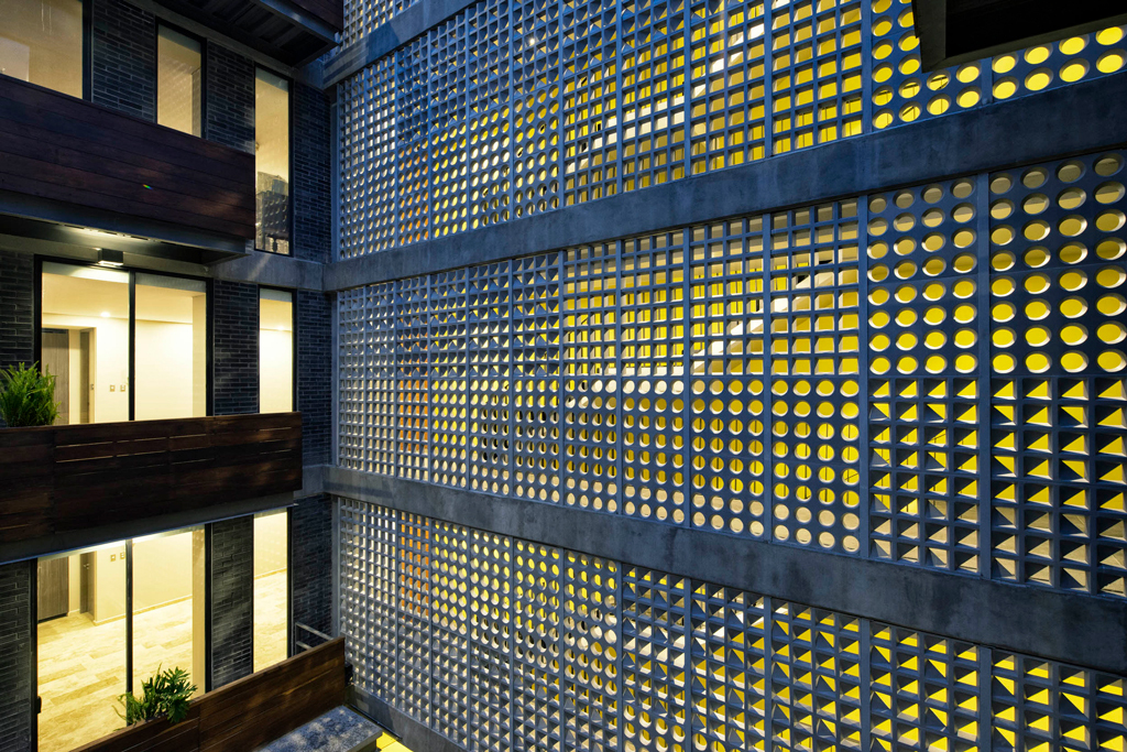 Barrank Building 墨西哥城南部公寓设计-67