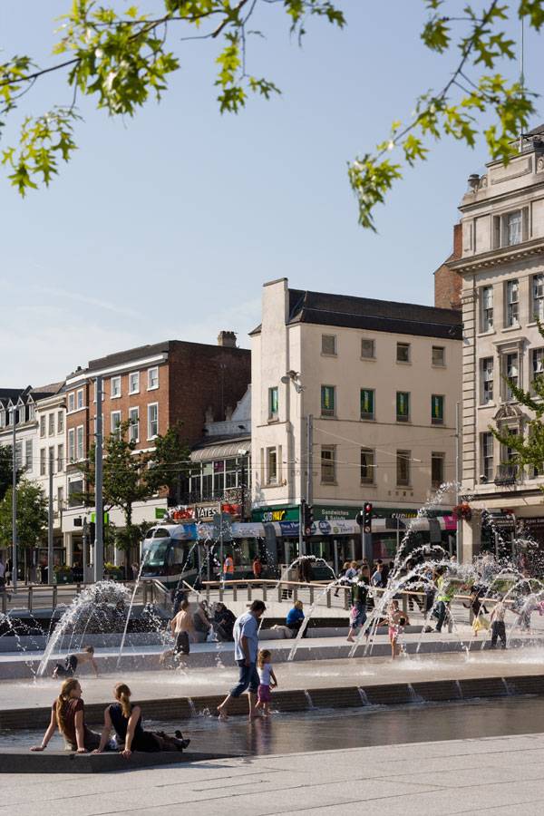 英国诺丁汉老市场广场改造丨Gustafson Porter-8