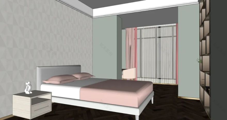 国博新城 278㎡现代家居,浪漫空间与生活细节的完美融合-33