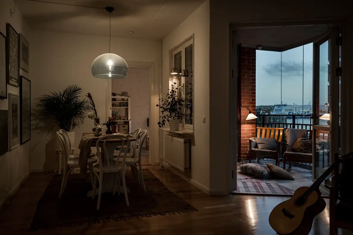 瑞典港口夜色吉他公寓-14