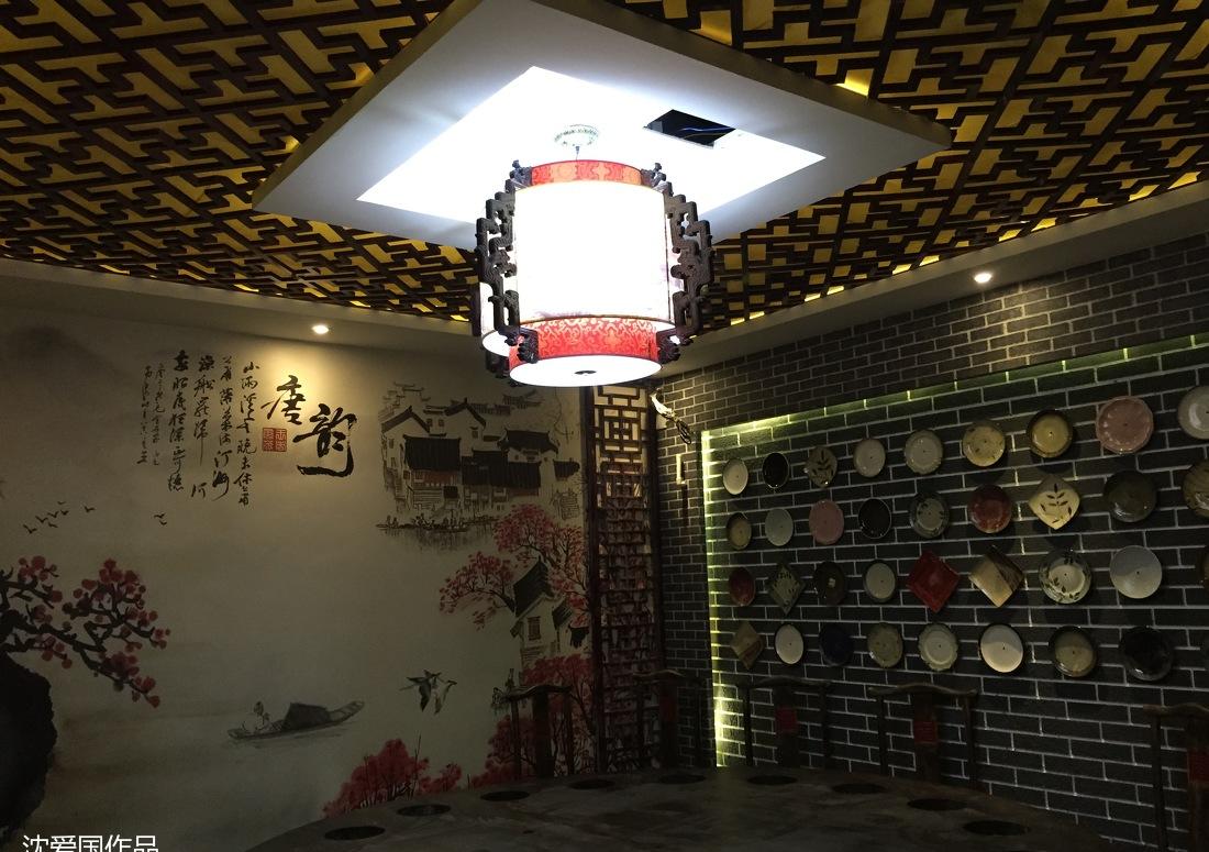 大宅门重庆风格老火锅店 | 中式风情演绎红火热辣-11