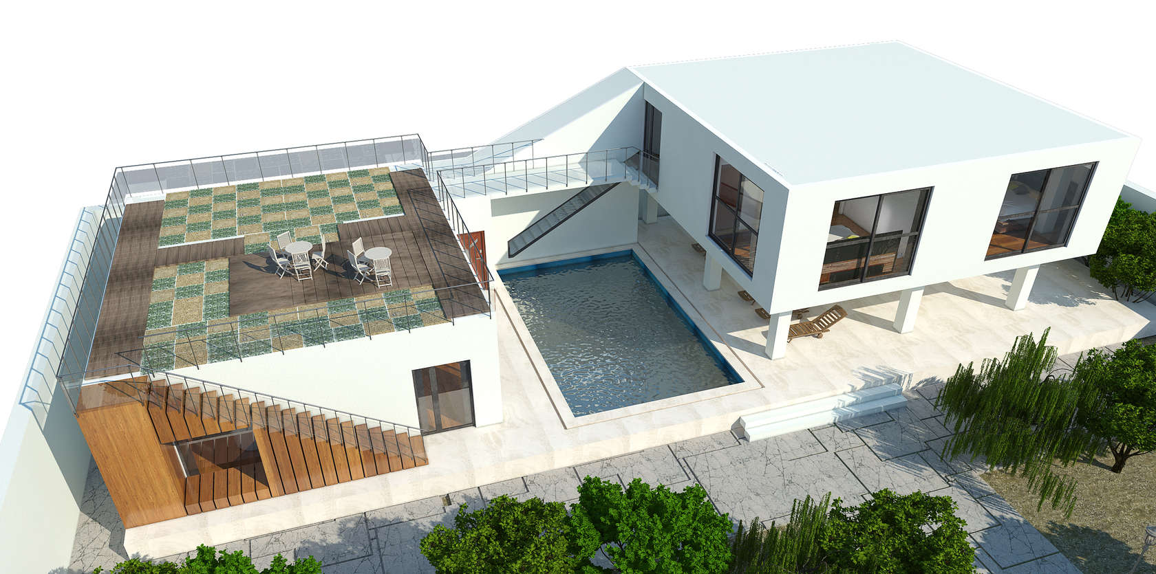 伊朗 Soheiliye 别墅,打造私密豪华空间-2