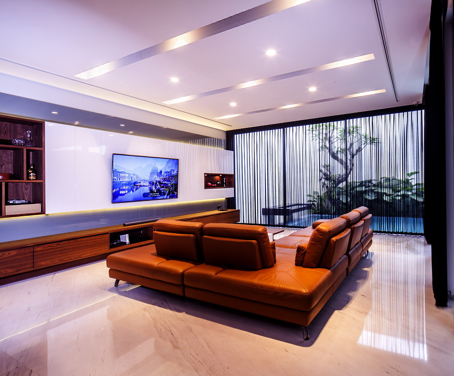 热带光影之家 · 现代极简的室内设计-10