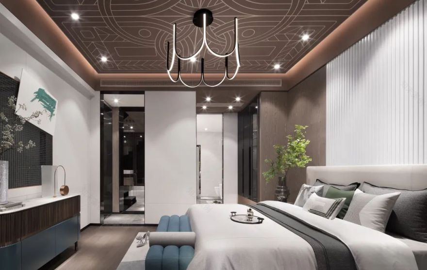 岳蒙设计 | 泰山院子样板间,一山一世界,一院一人生-37