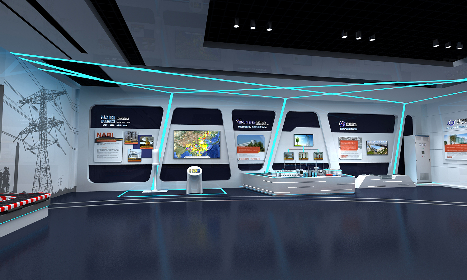 武汉光谷规划馆空间设计-7