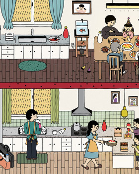 OTOKI Illustration Festival : Ketchup Apartment