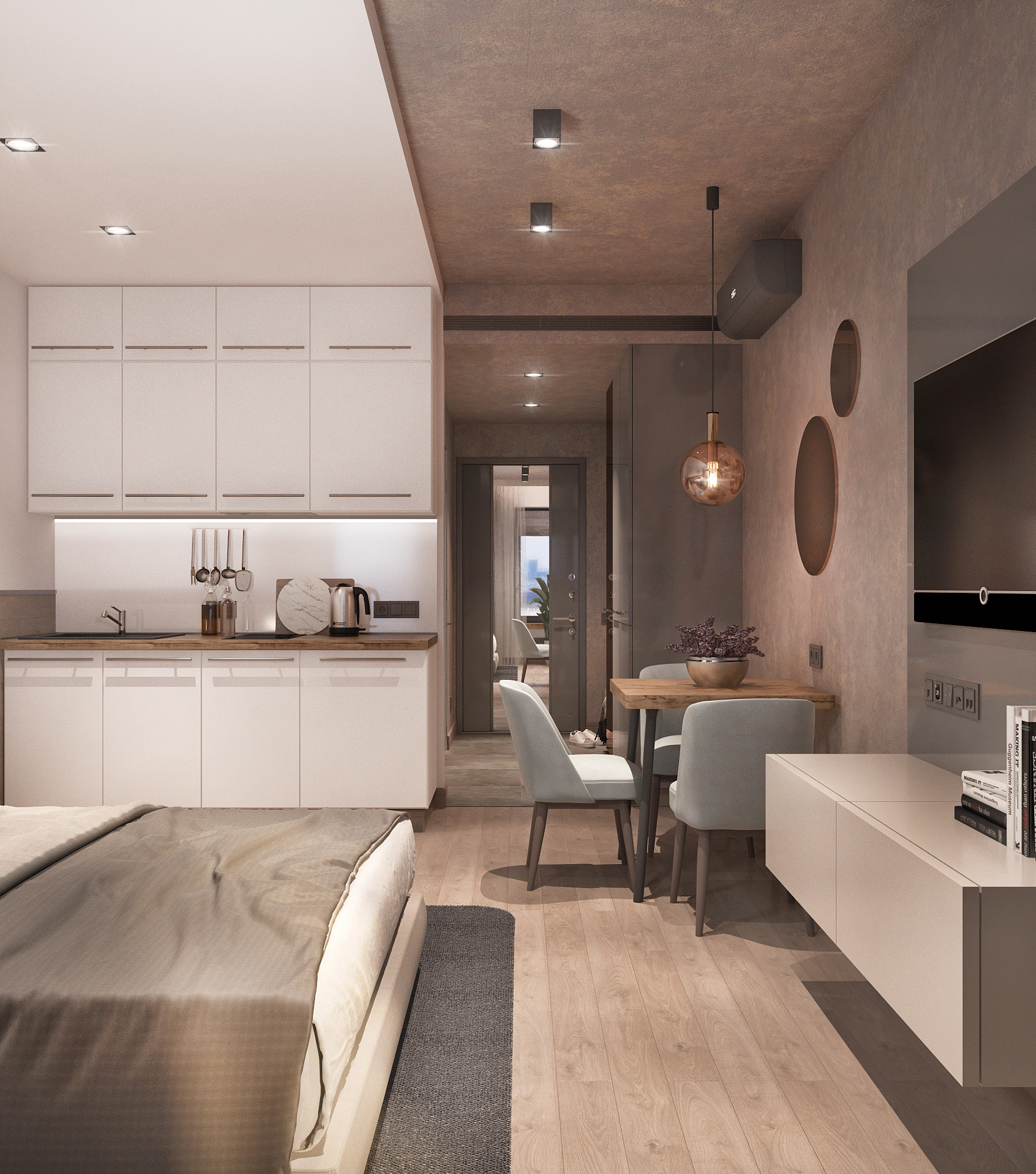 酒店大堂设计丨RedLine 设计工作室-12