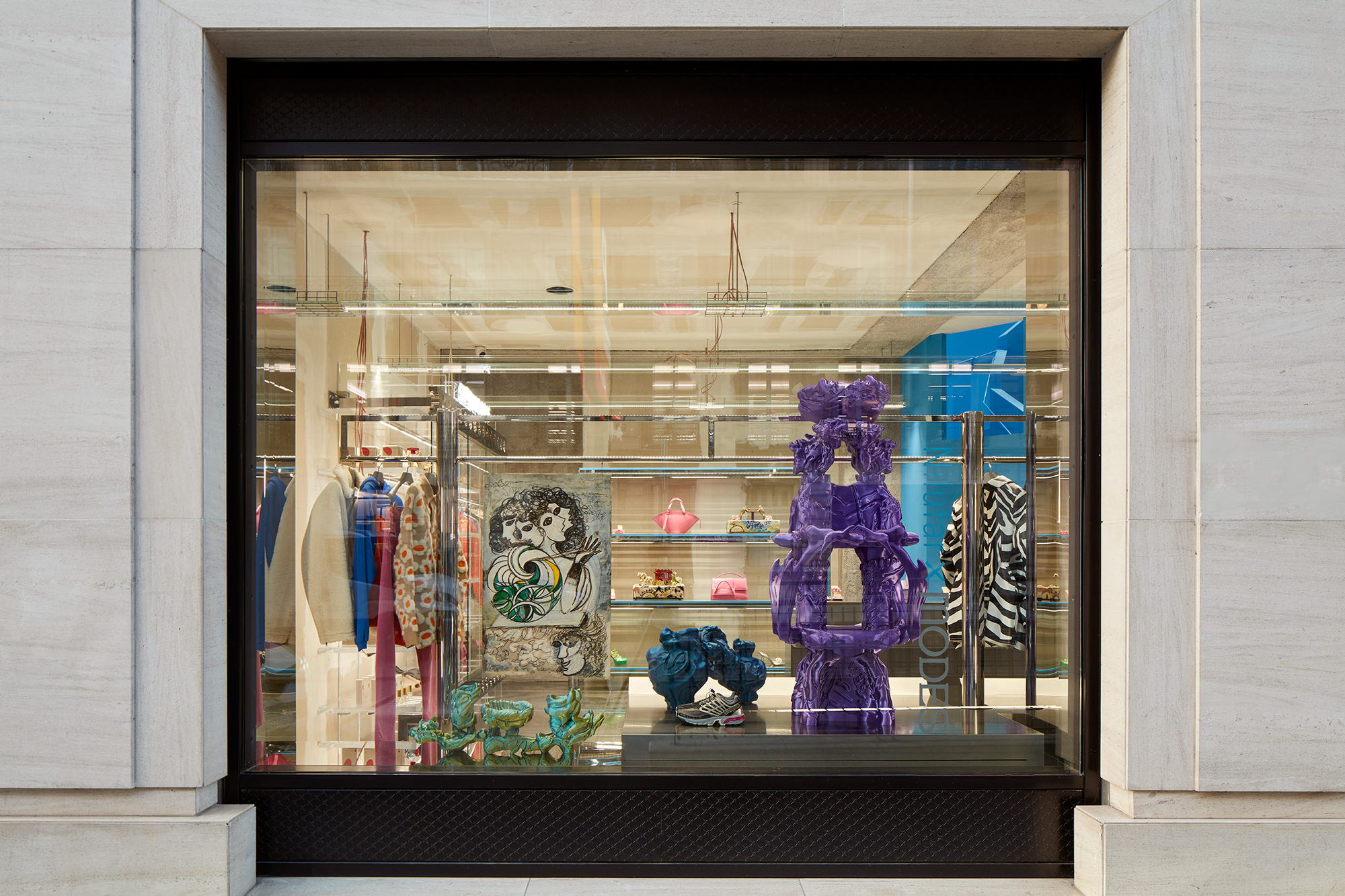 巴黎 Modes 精品店装置设计丨法国巴黎丨Nilufar Gallery-9